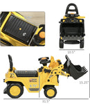Ride-On Excavator Toy for Kids with Interactive Controls and Realistic Design Magic Cars 2