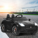 12V Licensed Jaguar F-Type SVR Kids Ride-On Car with MP3 and Lights Black Magic Cars 2