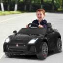 12V Licensed Jaguar F-Type SVR Kids Ride-On Car with MP3 and Lights Black Magic Cars 3