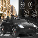 12V Licensed Jaguar F-Type SVR Kids Ride-On Car with MP3 and Lights Black Magic Cars 4