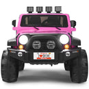 12V Electric Kids Ride-On RC Truck Car 2-Seater with Storage Pink Magic Cars 11