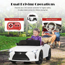 12V Kids Licensed Remote Control Electric Ride-On Lexus LC500 Car with Music Magic Cars 4