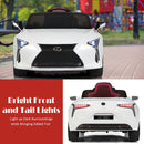 12V Kids Licensed Remote Control Electric Ride-On Lexus LC500 Car with Music Magic Cars 8