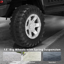 12V Electric Kids Ride-On Truck with Remote Control and Lights Black Magic Cars 5