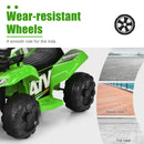 Kids 6V Electric Ride-On ATV Quad with LED Lights and MP3 Player, Green Magic Cars 5