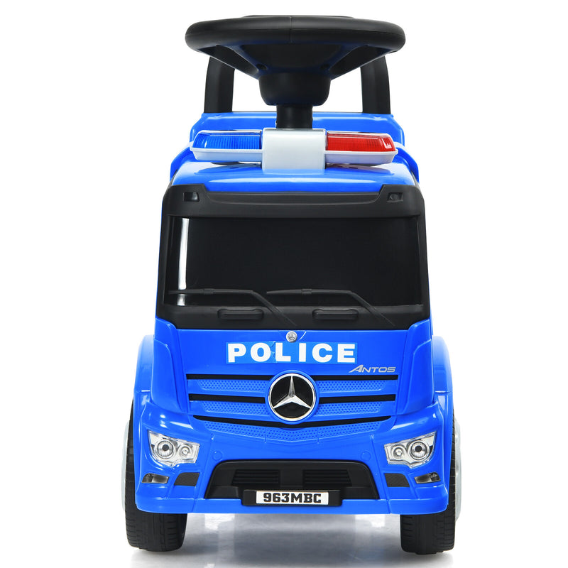 Kids Licensed Mercedes Benz Police Push and Ride Racer Car Toy Magic Cars 0
