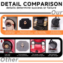 12V Electric Car Horn Dual-Tone Loud Waterproof Snail Style Magic Cars 4