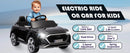 12V Licensed SQ8 Electric Ride-On Car for Kids with Remote Control Magic Cars 13