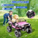2-Seater Electric Kids Ride-On Truck with Switchable 7AH Battery Powered Car Toy Magic Cars 6