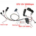 Electric DIY Toy Car Kit with Accessories, Wires, and Gearbox Parts Set Magic Cars Variant 0