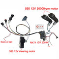 Electric DIY Toy Car Kit with Accessories, Wires, and Gearbox Parts Set Magic Cars Variant 4