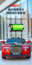 Large Electric Remote-Controlled Ride-On Toy Car for Children Ages 1-6 Years Magic Cars 18