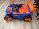 Hot Wheels Electric Ride-On Car in Blue and Orange Magic Cars 2