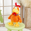 15" Interactive Squawking Chicken Toy for Easter Magic Cars 1