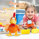 15" Interactive Squawking Chicken Toy for Easter Magic Cars 2