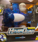 HoverQuad Blue Remote Control Car with Lights and Automatic Stunt Features Magic Cars Variant 0