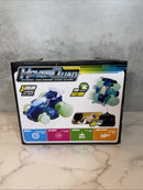 HoverQuad Blue Remote Control Car with Lights and Automatic Stunts Magic Cars 2
