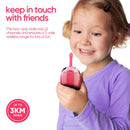 Rechargeable Walkie Talkies for Kids - Blue and Pink 2-Pack Magic Cars 4