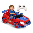 Huffy 12V Red Spider-Man and His Amazing Friends Remote-Controlled Ride-On Car Magic Cars Variant 0