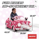 Huffy 6V Disney Minnie Mouse Remote-Controlled Convertible Ride-On Car Magic Cars 4