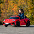 Huffy Corvette Stingray 12V Battery-Powered Ride-On Car with Sounds for Kids 3+ Magic Cars 6