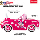 Disney Minnie Mouse 6V Battery-Powered Ride-On Car for Kids Ages 3+ Magic Cars 1