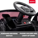 Battery-Powered Kids Ride-On Truck 6V 4x4 Black Magic Cars 2