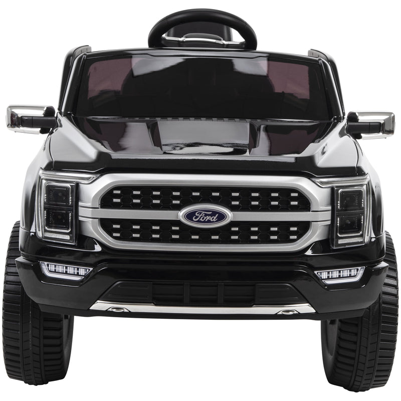 Battery-Powered Kids Ride-On Truck 6V 4x4 Black Magic Cars 6