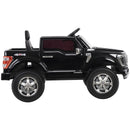 Battery-Powered Kids Ride-On Truck 6V 4x4 Black Magic Cars 7