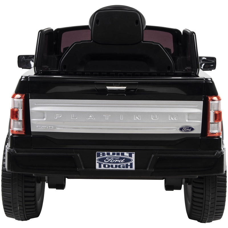 Battery-Powered Kids Ride-On Truck 6V 4x4 Black Magic Cars 8