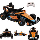 12V Battery-Powered McLaren F1 Race Car Ride-On Toy with Remote Control for Kids Magic Cars 1