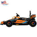 12V Battery-Powered McLaren F1 Ride-On Race Car with Remote Control for Kids Magic Cars 11