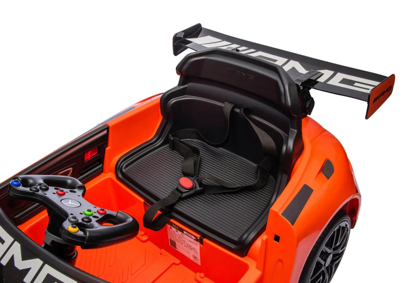 Mercedes AMG GT3 12V Ride-On Car with 3.5 MPH Max Speed and Front & Rear Lights Magic Cars 10