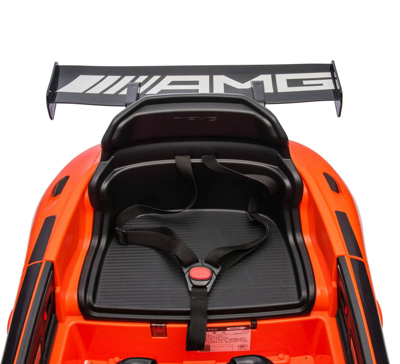 Mercedes AMG GT3 12V Ride-On Car with 3.5 MPH Max Speed and Front & Rear Lights Magic Cars 3