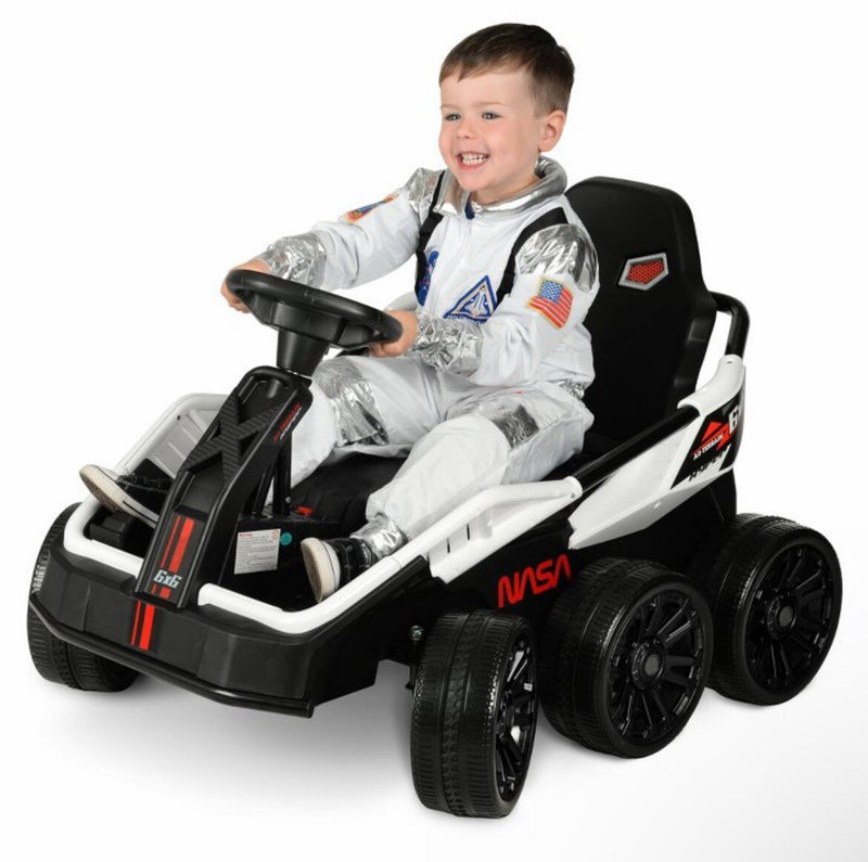 12V Battery-Powered Space Buggy Ride-On Vehicle for Kids