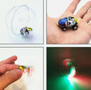 Hyper Runner Mini Micro Racer with High-Speed Stunts and LED Lights Magic Cars 4