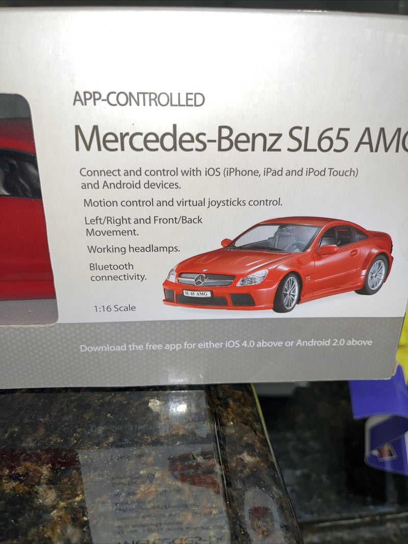 Remote Control Red Mercedes Benz SL65 Car 1:16 Scale Magic Cars 4