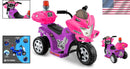 6V Electric Police Tricycle for Toddlers Ages 18-24 Months with Imaginative Play Features Magic Cars 1