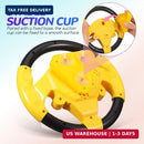 IMIKEYA 2-Pack Children's Car Seat Steering Wheel Toy - Interactive Driving Experience Magic Cars 5