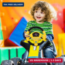 IMIKEYA 2-Pack Children's Car Seat Steering Wheel Toy - Interactive Driving Experience Magic Cars 7