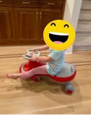 Children's Indoor Outdoor Wiggle Ride-On Car Toy with Flashing Wheels Magic Cars 12