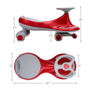 Children's Indoor Outdoor Wiggle Ride-On Car Toy with Flashing Wheels Magic Cars 3
