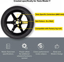 18x4 Black Rim with 155/85R18 Spare Tire (28.5" Diameter) and Scissor Jack Magic Cars 2
