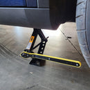 18x4 Black Rim with 155/85R18 Spare Tire (28.5" Diameter) and Scissor Jack Magic Cars 7