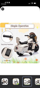 Indian 6V Battery-Powered Ride-On Motorcycle for Kids Magic Cars 2