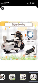 Indian 6V Battery-Powered Ride-On Motorcycle for Kids Magic Cars 3