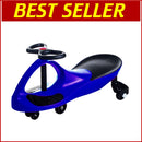 Indoor Outdoor Wiggle Car Ride-On Toy with Twist and Wiggle Motion for Young Children Magic Cars Variant 0