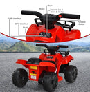 6V Electric Kids ATV Ride-On Toy Car for Toddlers with LED Lights and MP3 – Rose Magic Cars 6