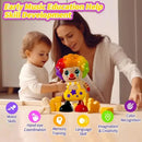 Musical Dancing Clown Toy with LED Lights and Sounds - Perfect for Fun Adventures Magic Cars 3