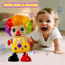 Musical Dancing Clown Toy with LED Lights and Sounds - Perfect for Fun Adventures Magic Cars 4